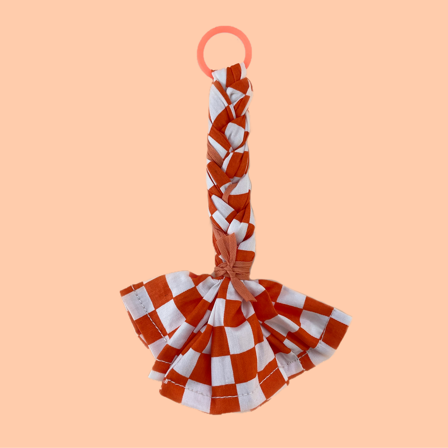 Checkerboard oranje
